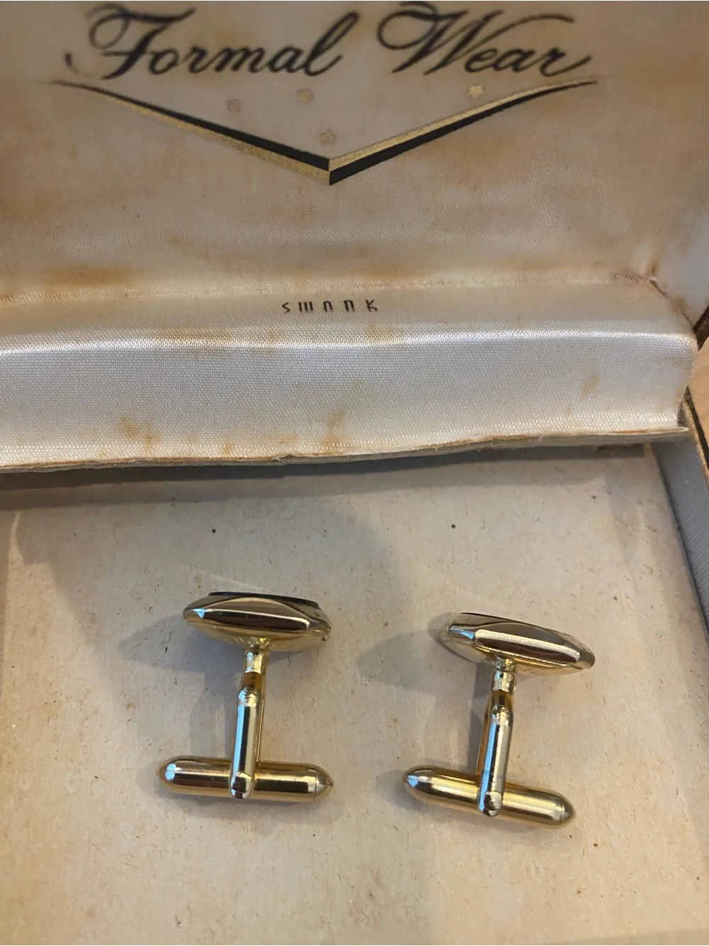 Vintage Men's Formal Wear Cufflinks Smank